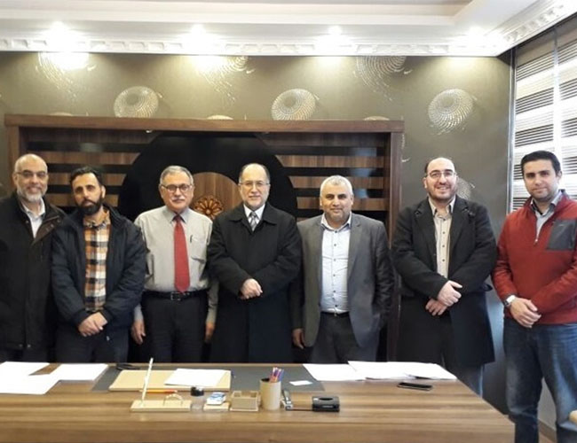 Receiving the Committee for Charity and Support for the Palestinians - CBSP