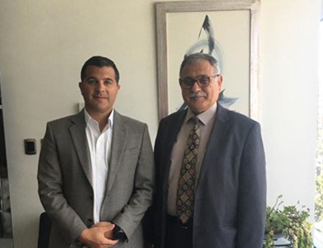 زيارة المؤسسات الرئيسية للجالية الفلسطينية 