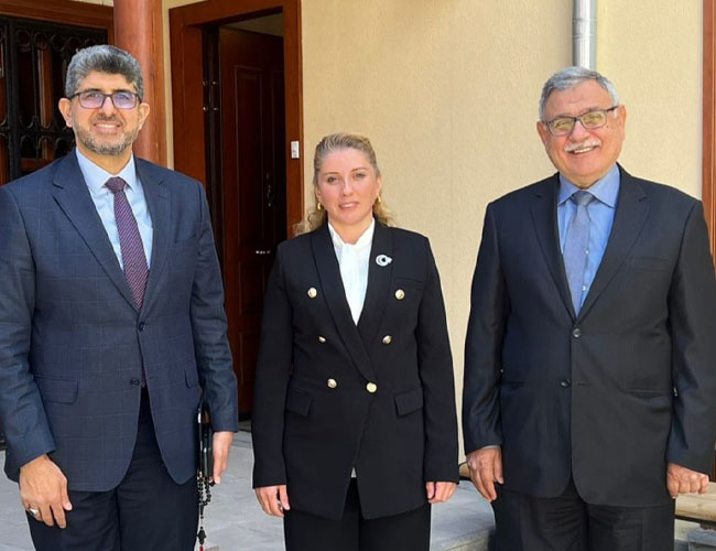 زيارة مؤسسة التضامن لأقرباء الشهداء وقدامى المحاربين 